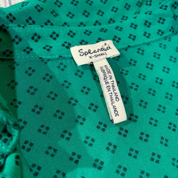 Splendid split neck long sleeve top - Picture 3 of 7